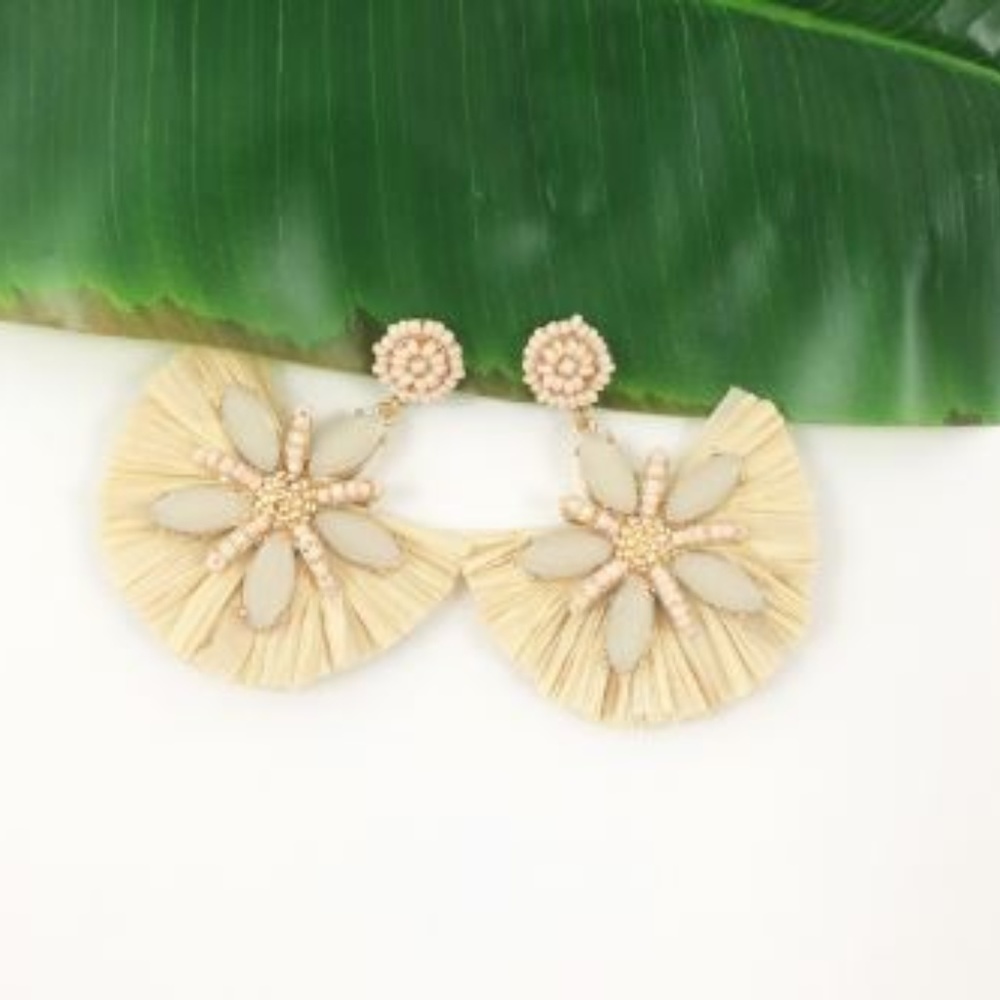 WICKER DROP EARRINGS